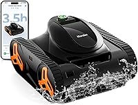 iGarden KN Series Robotic Pool Cleaner 2026: 210-Min Cordless Runtime, 3D Navigation, Floor Wall Waterline Cleaning for Inground Above Ground Pools