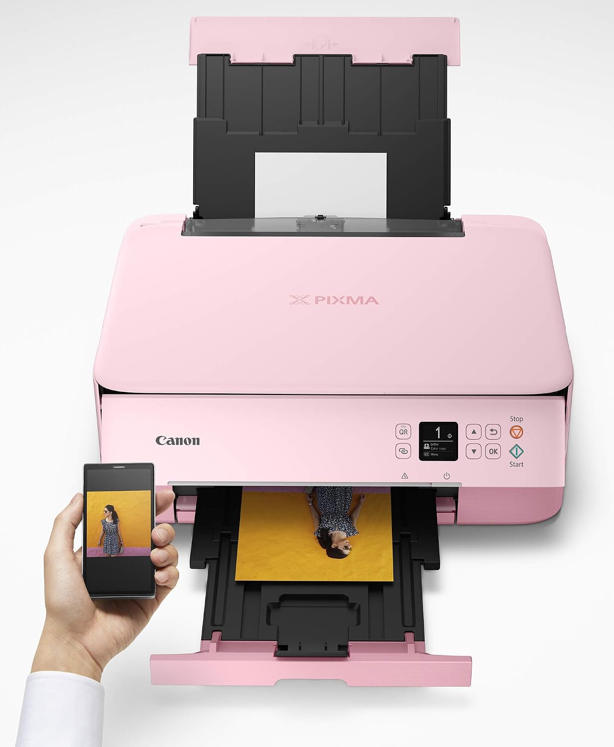Amazon.com: Canon Pixma TS5320 - Impresora inalámbrica de inyección de  tinta Todo-en-Uno : Productos de Oficina