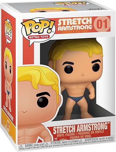 Miniatura 4 de Stretch Armstro n g: Fun ko P o p ! Retro Toys - Figura de vinilo con 1 protector gráfico compatible (001-51310 - B)