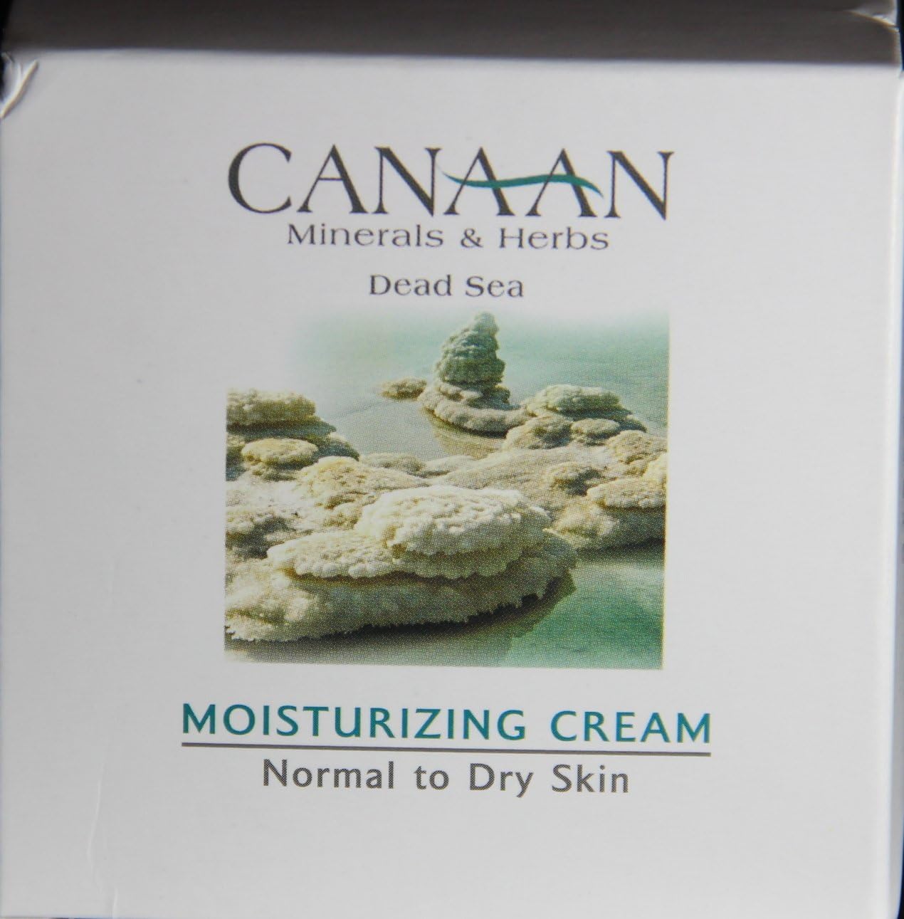 Canaan Minerals & Herbs Dead Sea Moisturizing Cream Normal to Dry Skin 1.7 Fl Oz