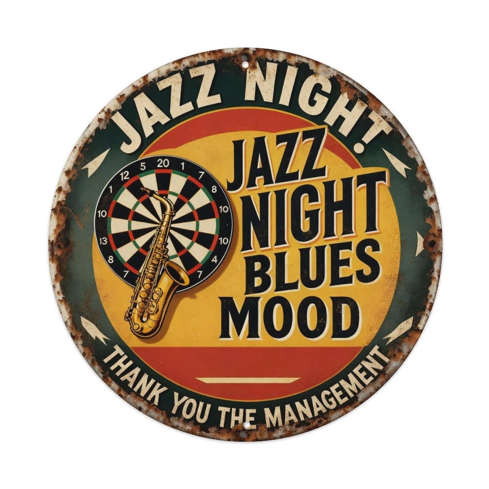 Drummers Have Good Beat Metal Tin Sign Plaque