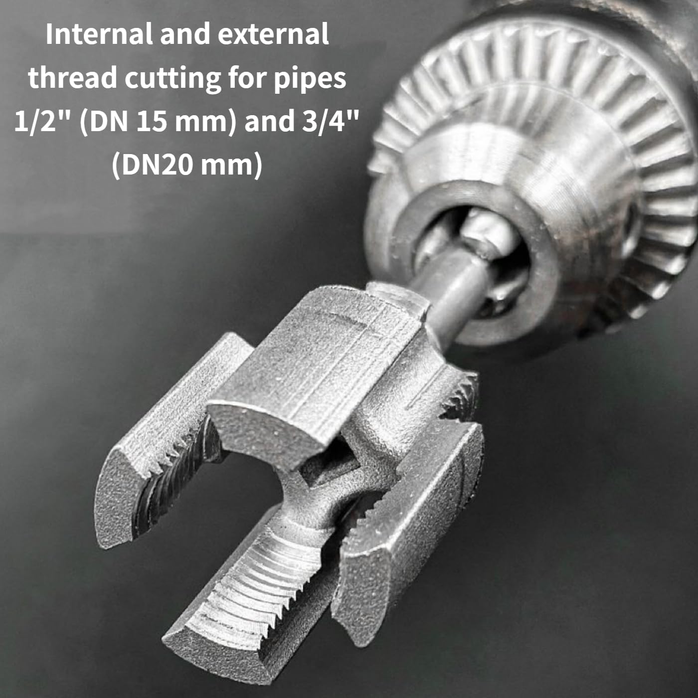 2-in-1 Rohrgewindeschneider Set - Für PVC Und PPR Rohre 1/2 Und 3/4 Zoll