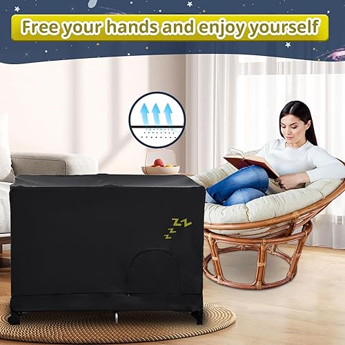 Miniatura 3 de South to East Pack N Play - Funda opaca para cuna de viaje, funda transpirable para empacar y jugar, bloquea el 90% de la luz con un flujo de aire