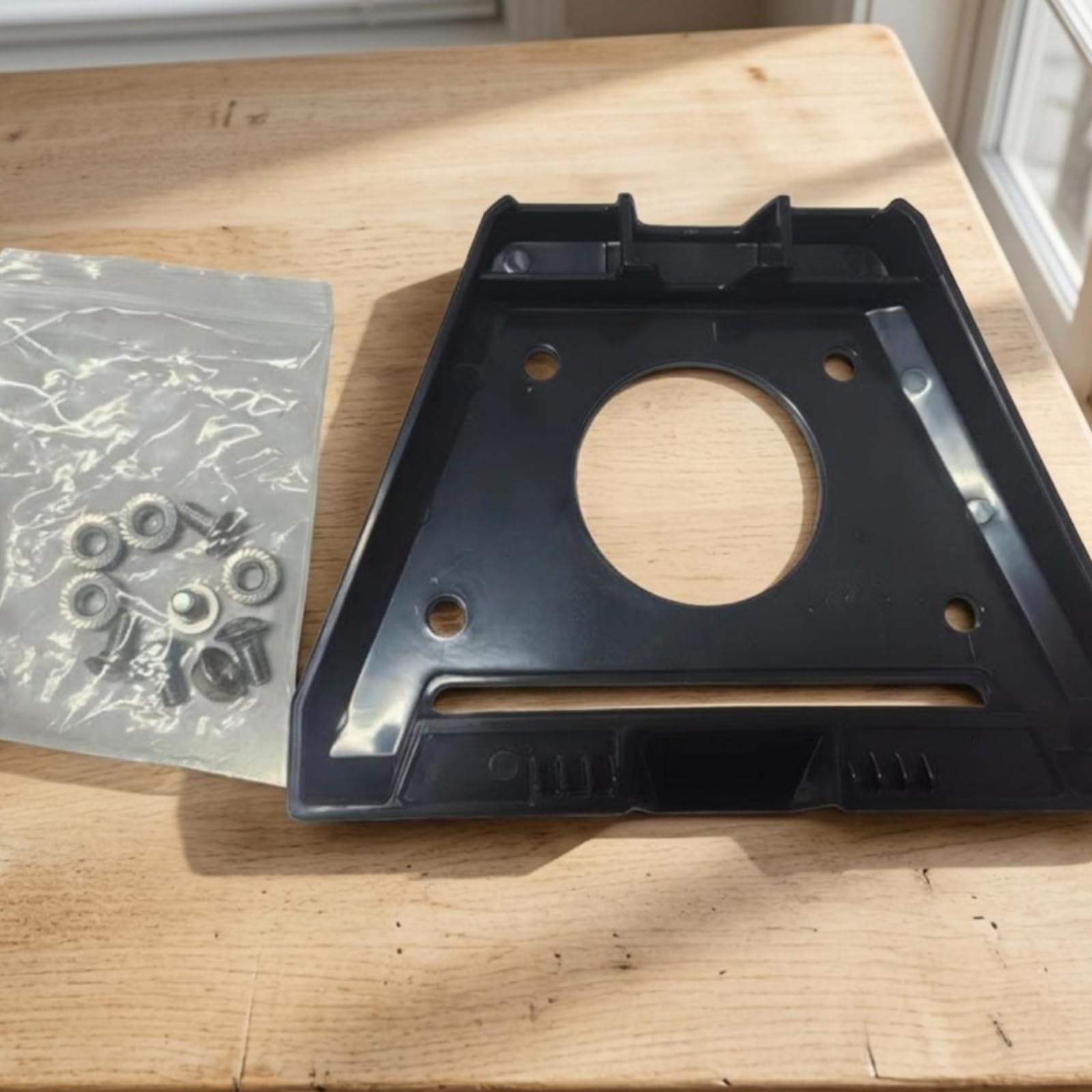Soporte Plástico con Tornillos