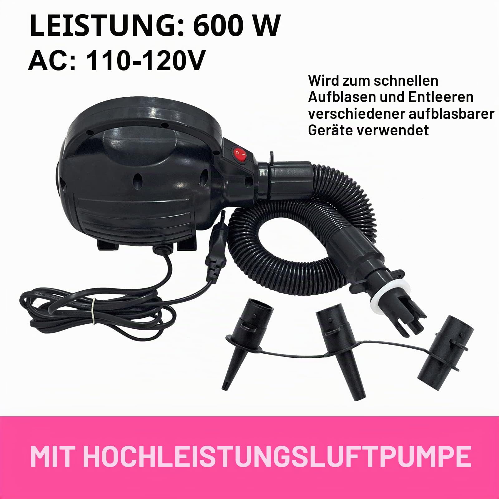 VOFiTNY Gymnastik-Luftrolle für Tumbling-Training für Zuhause/Fitnessstudio