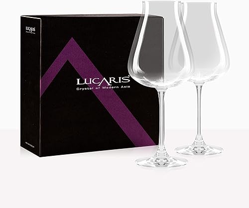 LEMONSODA Copas de vino prémium (Desire Robust Red), copas para Pinot Noir, Merlot, Cabernet Savignon (2 unidades)