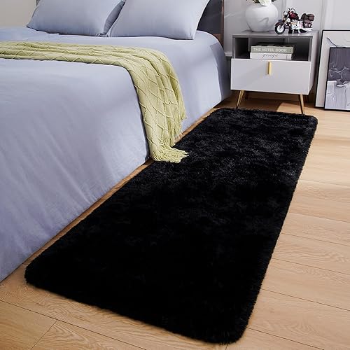 Miniatura 258 de Amearea Alfombra suave y esponjosa de alta calidad, moderna, 5 x 7 pies, alfombras de felpa mullida para sala de estar, dormitorio, habitación