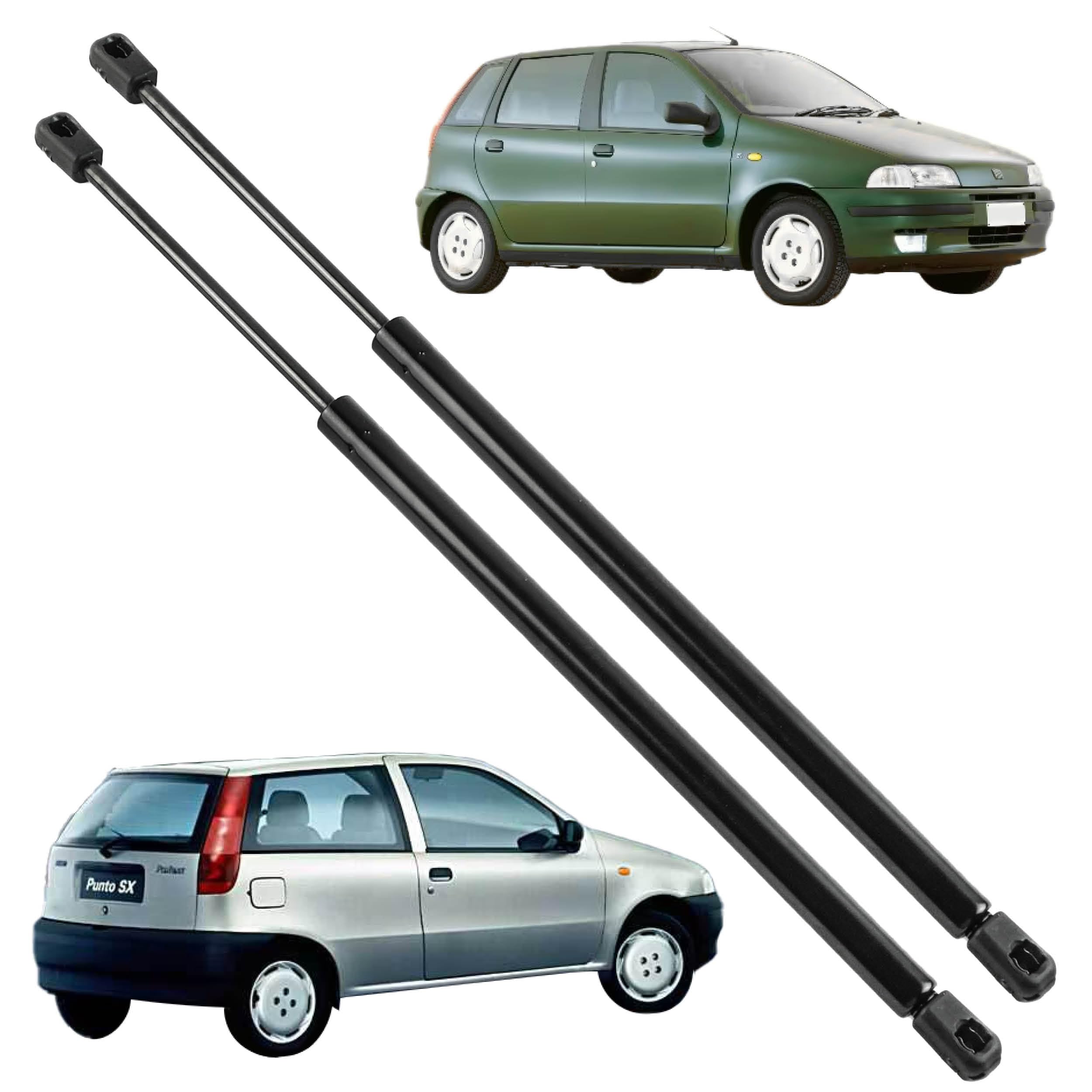 2 pistoncini portellone compatibile per Punto 176 (1993-1999) ammortizzatori cofano posteriore. 7734566, 77345660