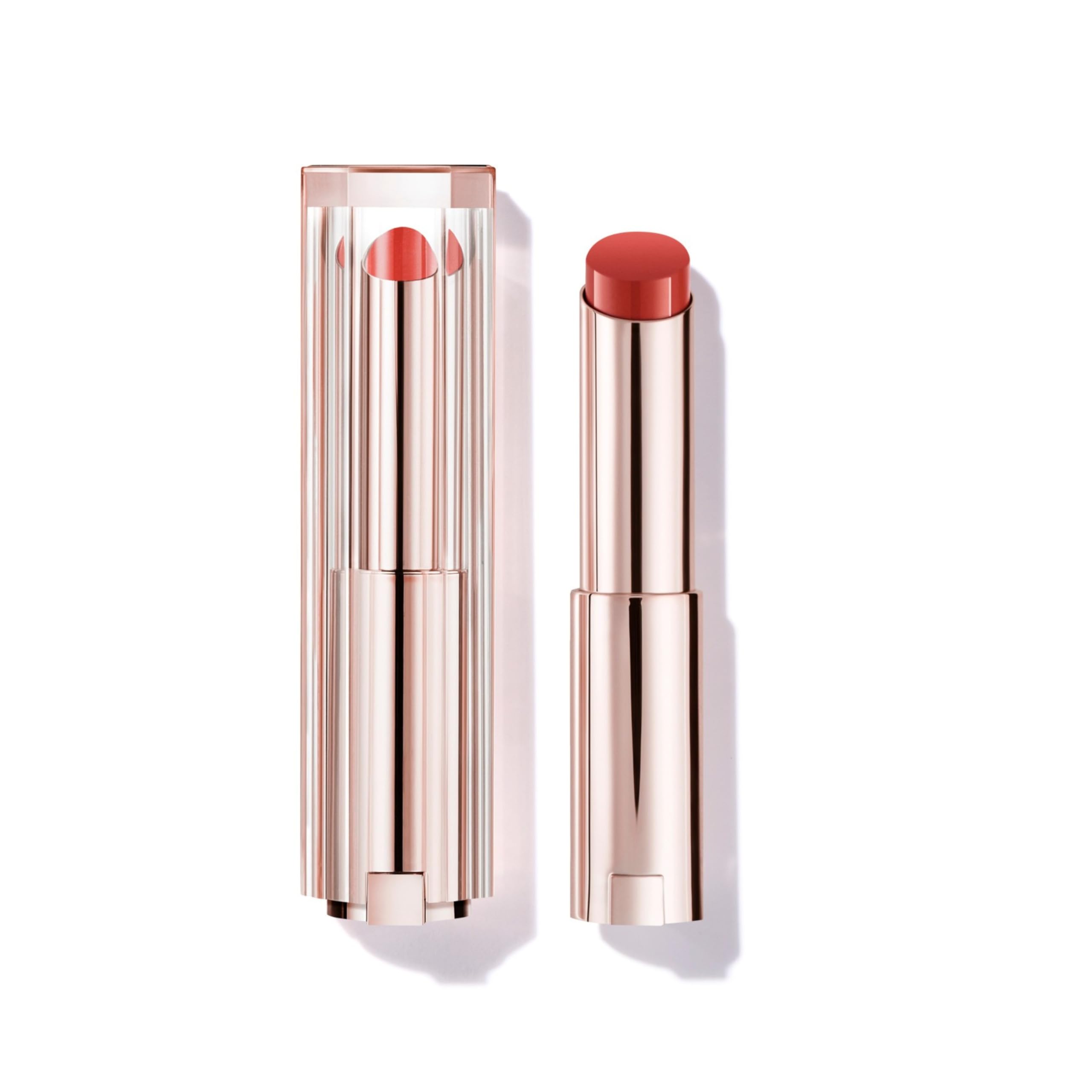 Lancôme Lip Idôle Squalane-12 Butterglow Glowy Color Balm, 42 Heated Glow, bis zu 24 Stunden Feuchtigkeitspflege, für strahlende, gepflegte Lippen, 3g