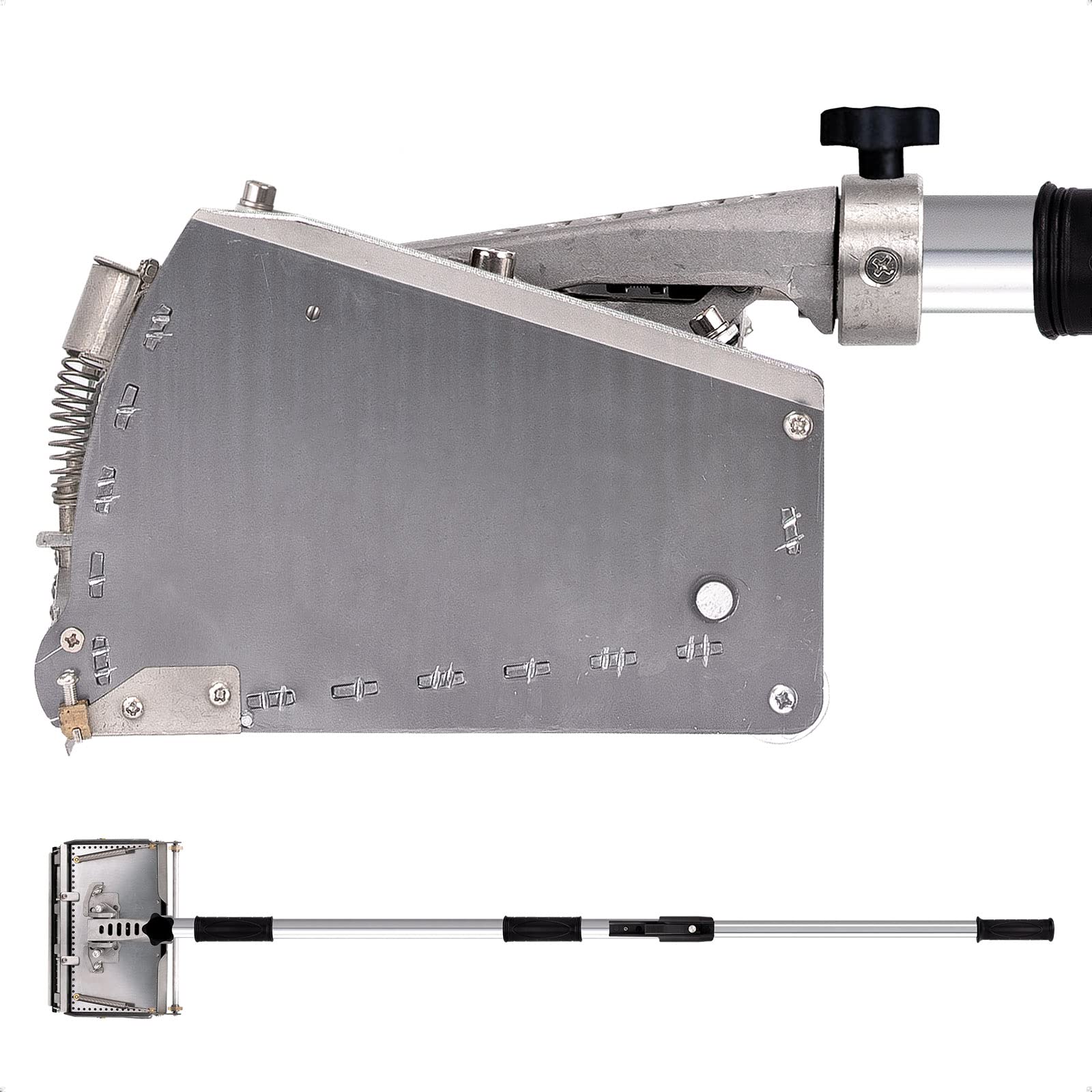Werku WK602140, Dispensador-Aplicador Yeso, Calidad Profesional, Capacidad 2 Litros, Largo 980-1600 mm, Ancho 250 mm, Graduable 90º / 180º