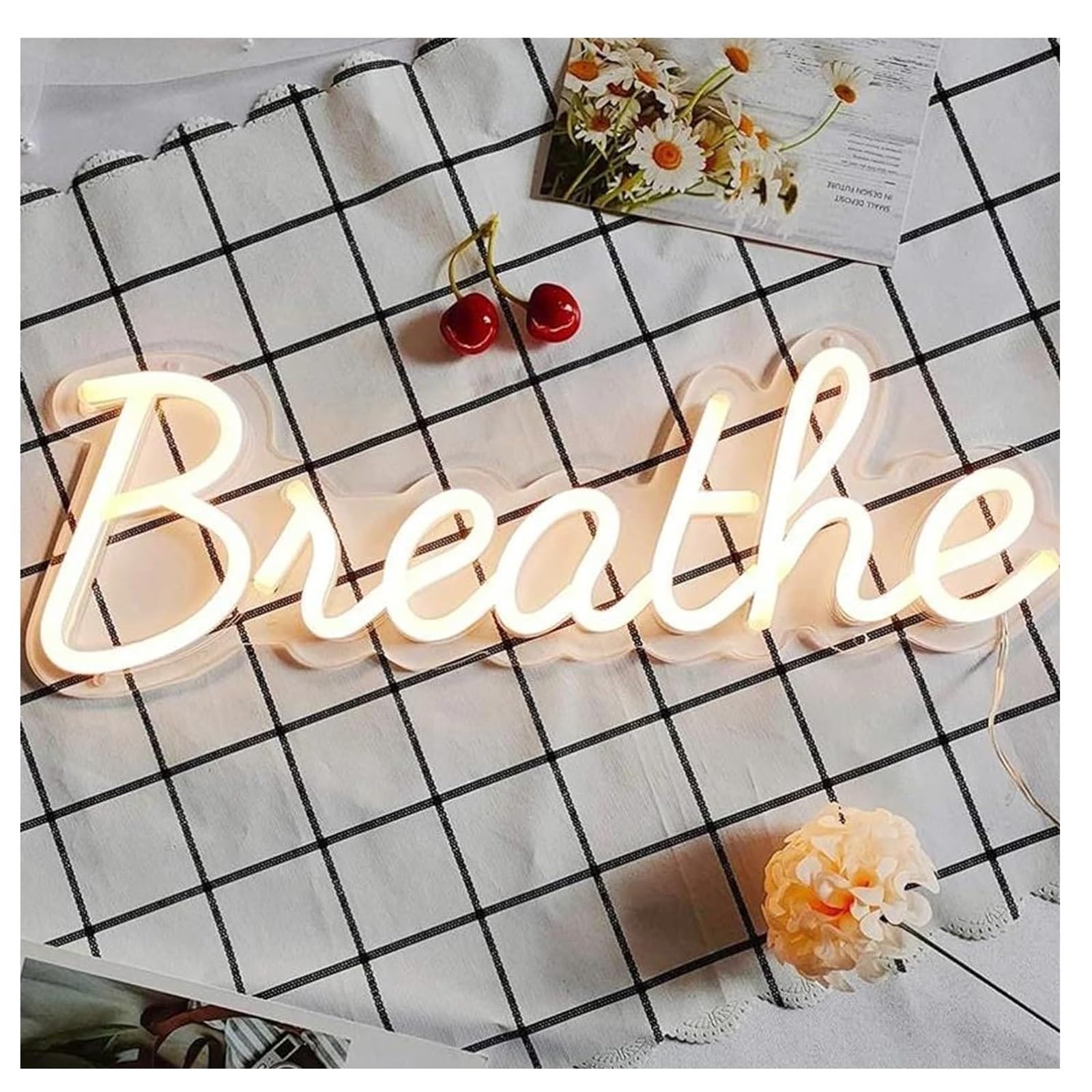 Zynther Neon lamp for neon Sign Beautiful for Night Lamp with Dimmable for Light(Neon-2)
