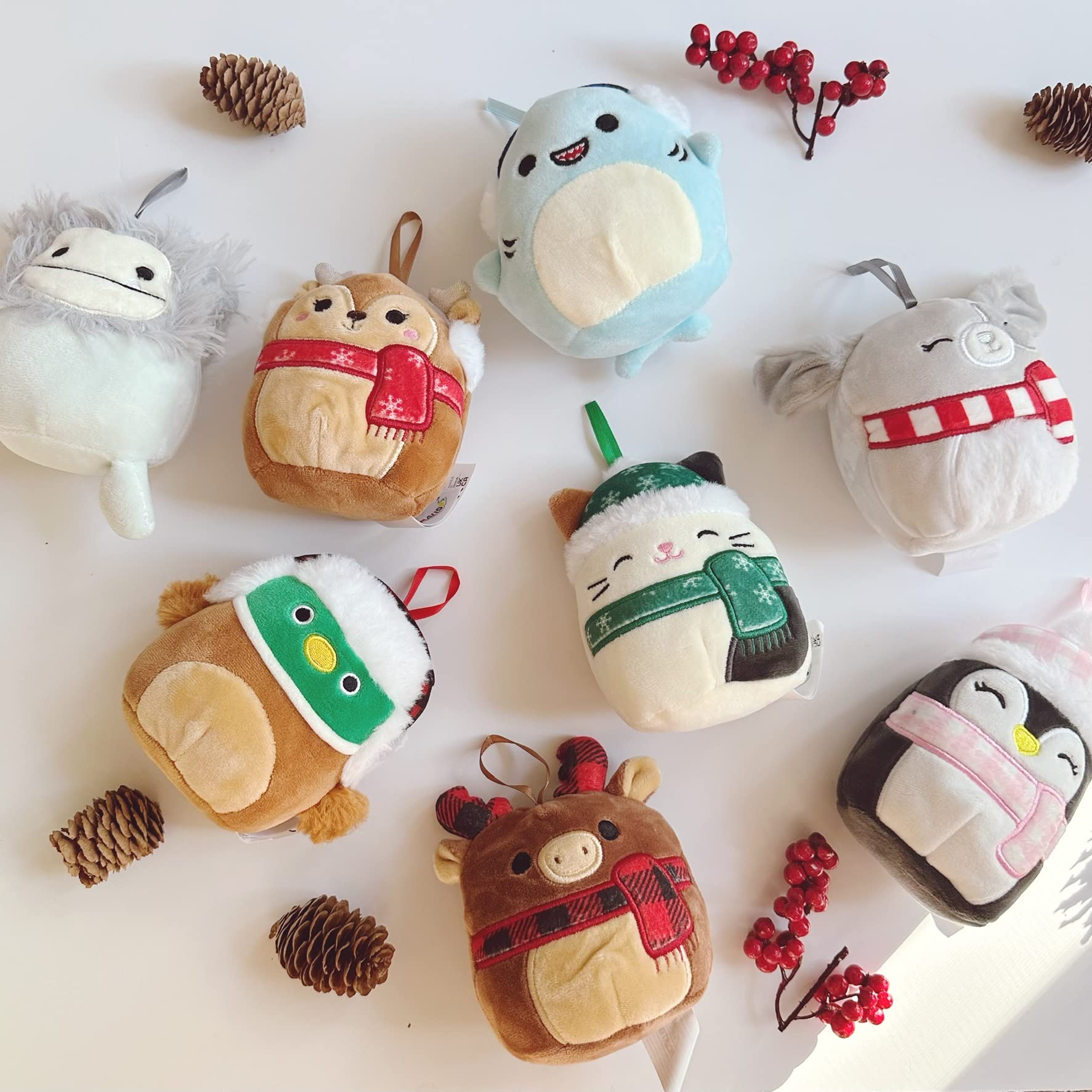 squishmallows 8 pack plush set