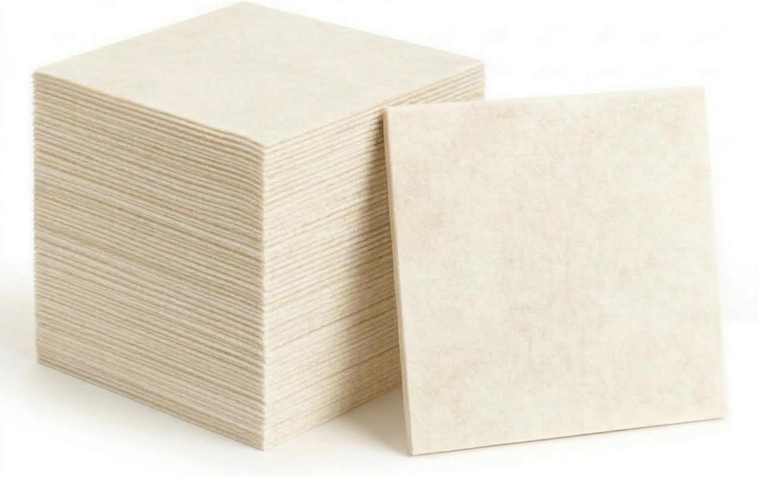 Made in Italy Luxury Airlaid Linen-Feel Disposable Napkins – Soft, Absorbent, Cloth-Like Dinner Napkins in an Elegant Ivory Suede-Like Design for Parties, Weddings & Upscale Events