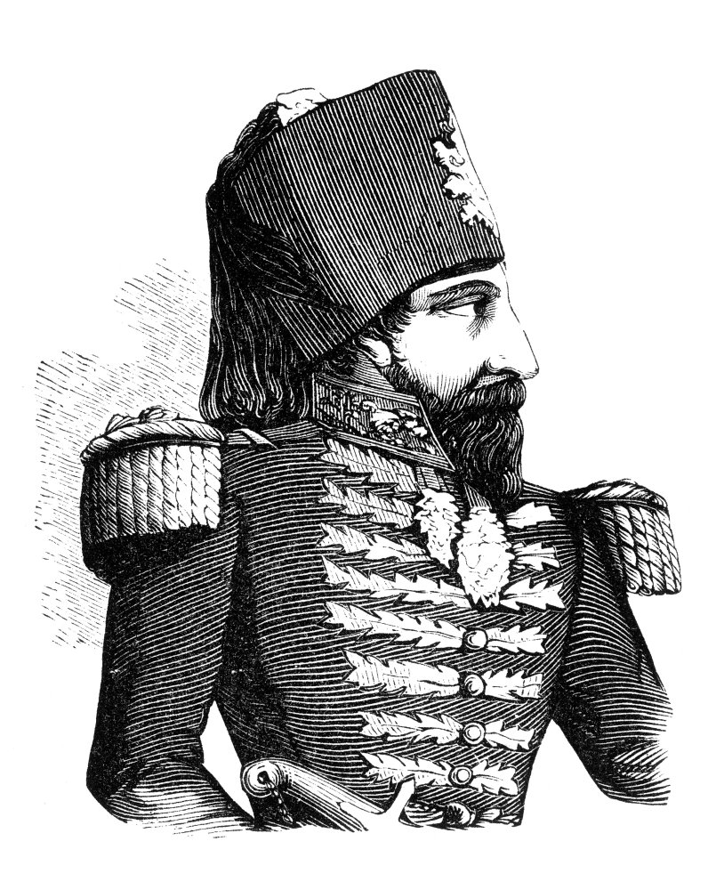 Ahmad Bey (1806-1855) Nalso Known As Ahmad Ibn Mustafa And Ahmad Pasha Tunisian Ruler Wood Engraving 1852 Poster Print by (24 x 36)