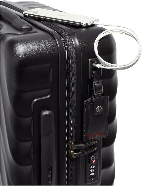 TUMI 19 Degree Large Expandable Carry-On, 21.8 X 15.8 X 9.0, Matte Black