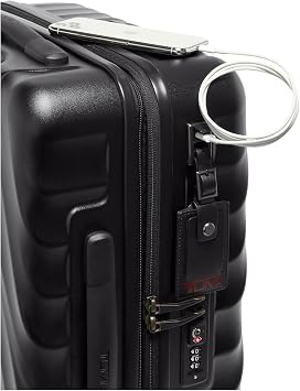 TUMI 19 Degree Large Expandable Carry-On, 21.8 X 15.8 X 9.0, Matte Black