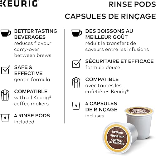 Miniatura 7 de Keurig K-Mini Cafetera de una sola porción, negro y kit de mantenimiento de cafetera de 3 meses incluye solución de descalcificación