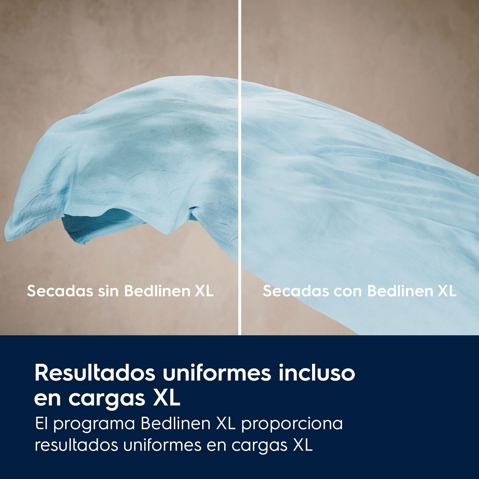 Electrolux Secadora con Bomba de calor EDI618A5BO, Seca 8 Kg, Libre instalación, Sistema EcoFlow, GentleCare, Función MixCare, Tecnología SensiCare, Motor Inverter, Display LCD, Blanco