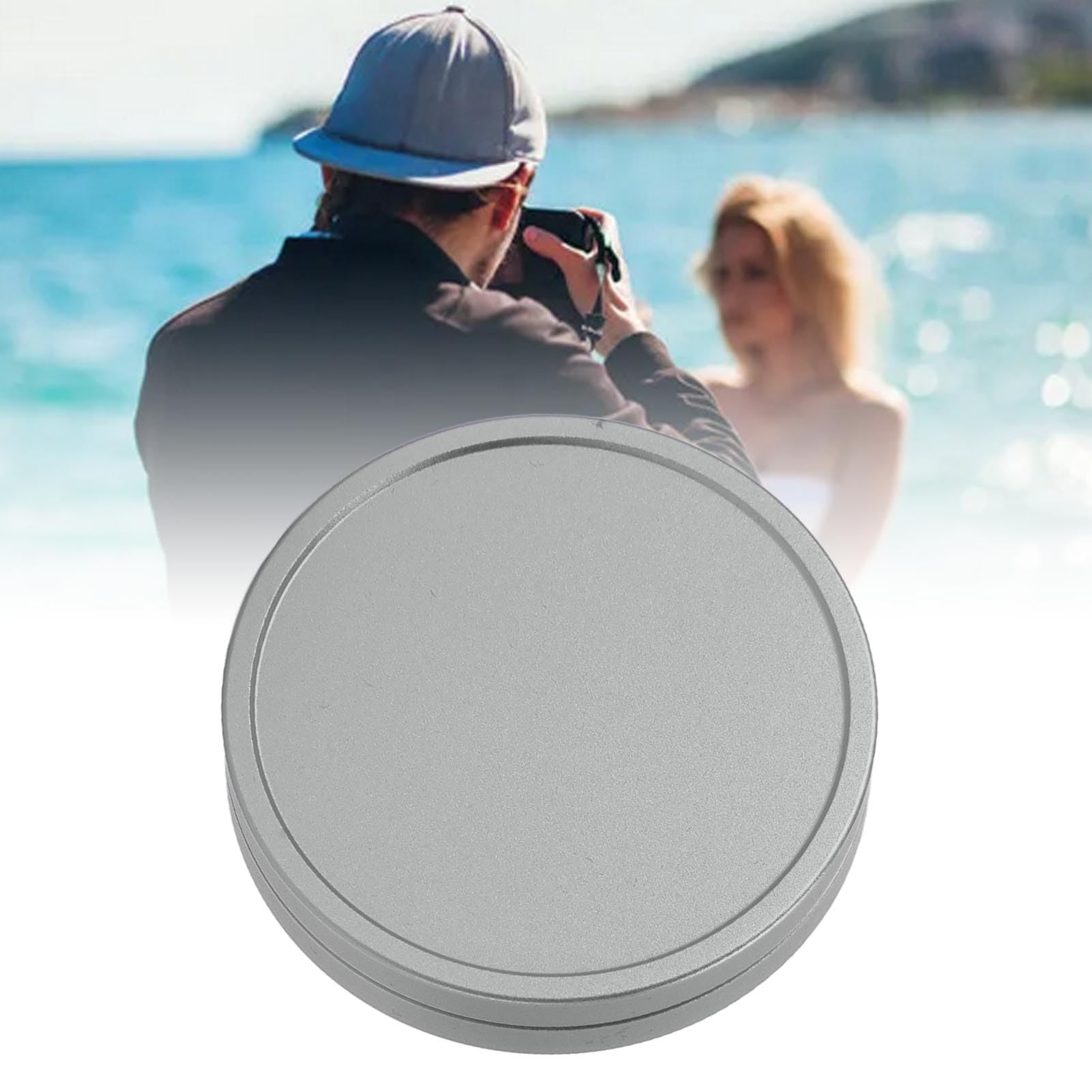 Lens for Fujifilm Instax Mini Evo, Waterproof Aluminum Alloy Protective Lens Cover, Anti Scratches Mini Evo Lens (-2214240039914)