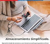 Vista 3 de Toshiba Canvio Basics HDTB510XK3AA - Disco duro externo portátil de 1 TB USB 3.0, color negro