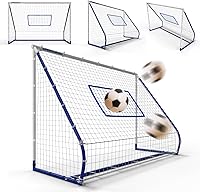 Vista 17 de Open Goaaal 3-in-1 Soccer Training Rebounder - Soccer Goal for Volley, Passing, Training - Outdoor Sports, Backyard
