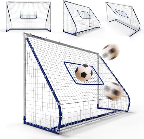Miniatura 13 de Open Goaaal 3-in-1 Soccer Training Rebounder - Soccer Goal for Volley, Passing, Training - Outdoor Sports, Backyard Games