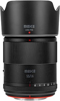 Meike 55mm F1.4 APS-C Lens for Fujifile X Mount Cameras, AF Prime Lenses
