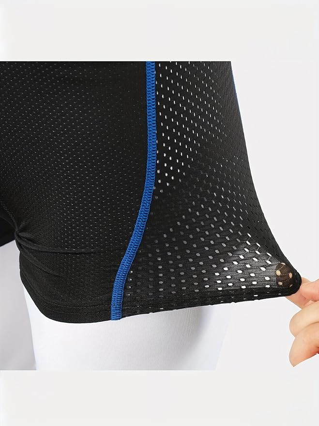Calzas cortas para ciclismo con acolchado 3D para hombre miniatura 2