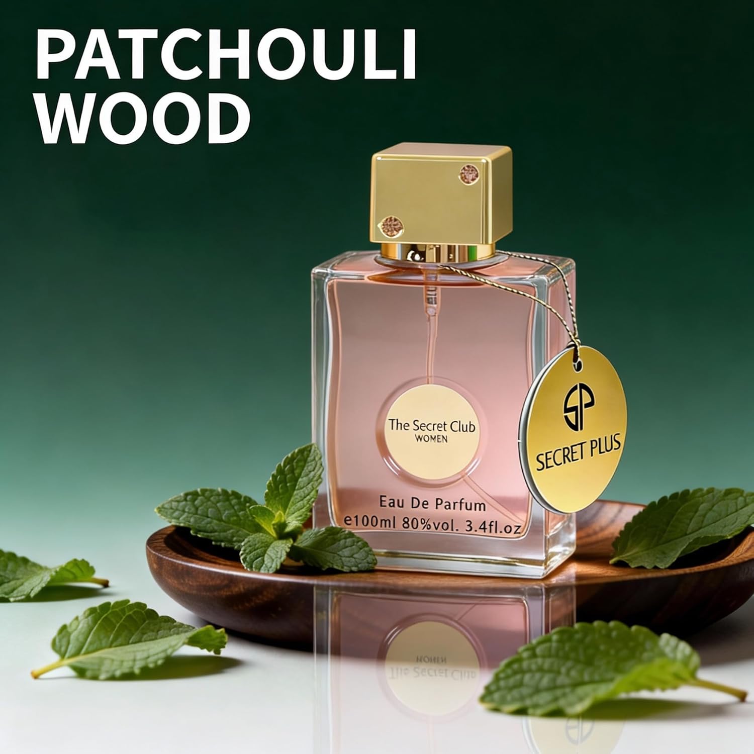 A CENTER Perfume Couple Set The Secret Club Intense & The Secret Club Women Cologne,Long Lasting Sweet Scent for Women/Men Fragrance 2x100ML