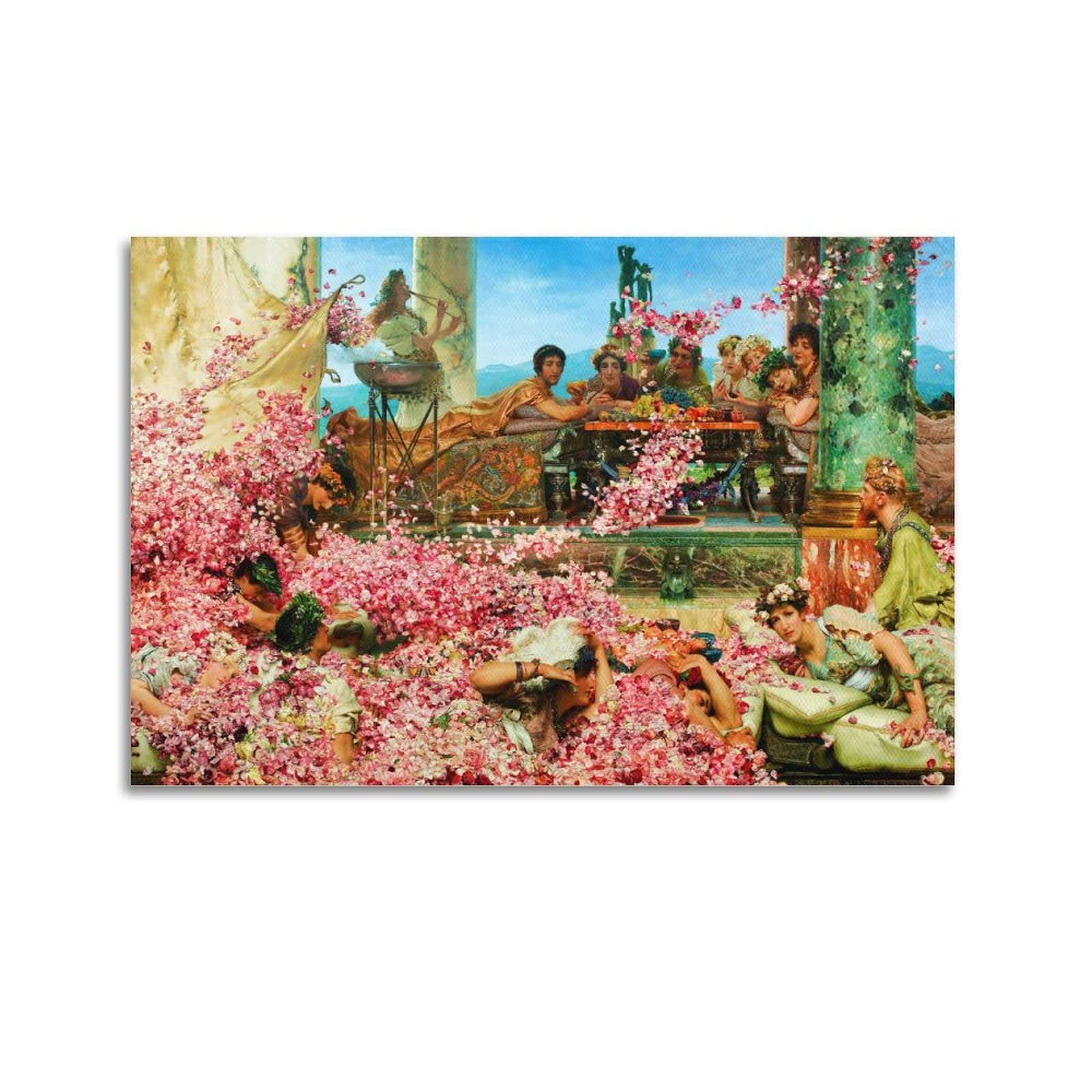 Amazon.co.jp: Lawrence Alma-Tadema 印刷ポスター「ヘリオガバルスの