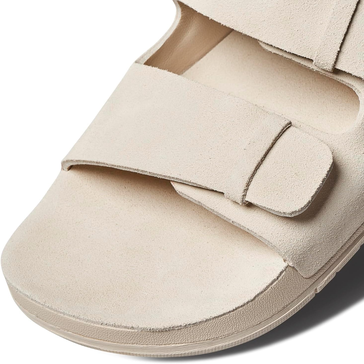 REEF Ojai Two Bar Women's Fashion Slide Sandal, Premium Leather, Soft Cushion Footbed