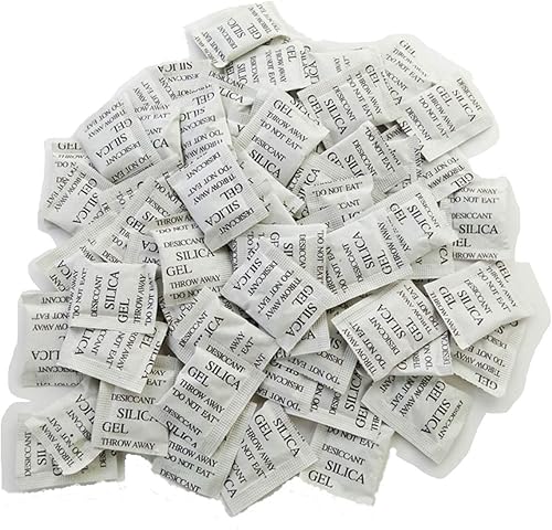 Cozylkx 100 paquetes de lote de gel de sĂlice desecante deshumidificador de humedad que absorbe los bolsos Cozylkx 100 paquetes de lote de gel de sĂlice desecante deshumidificador de humedad que absorbe los bolsos