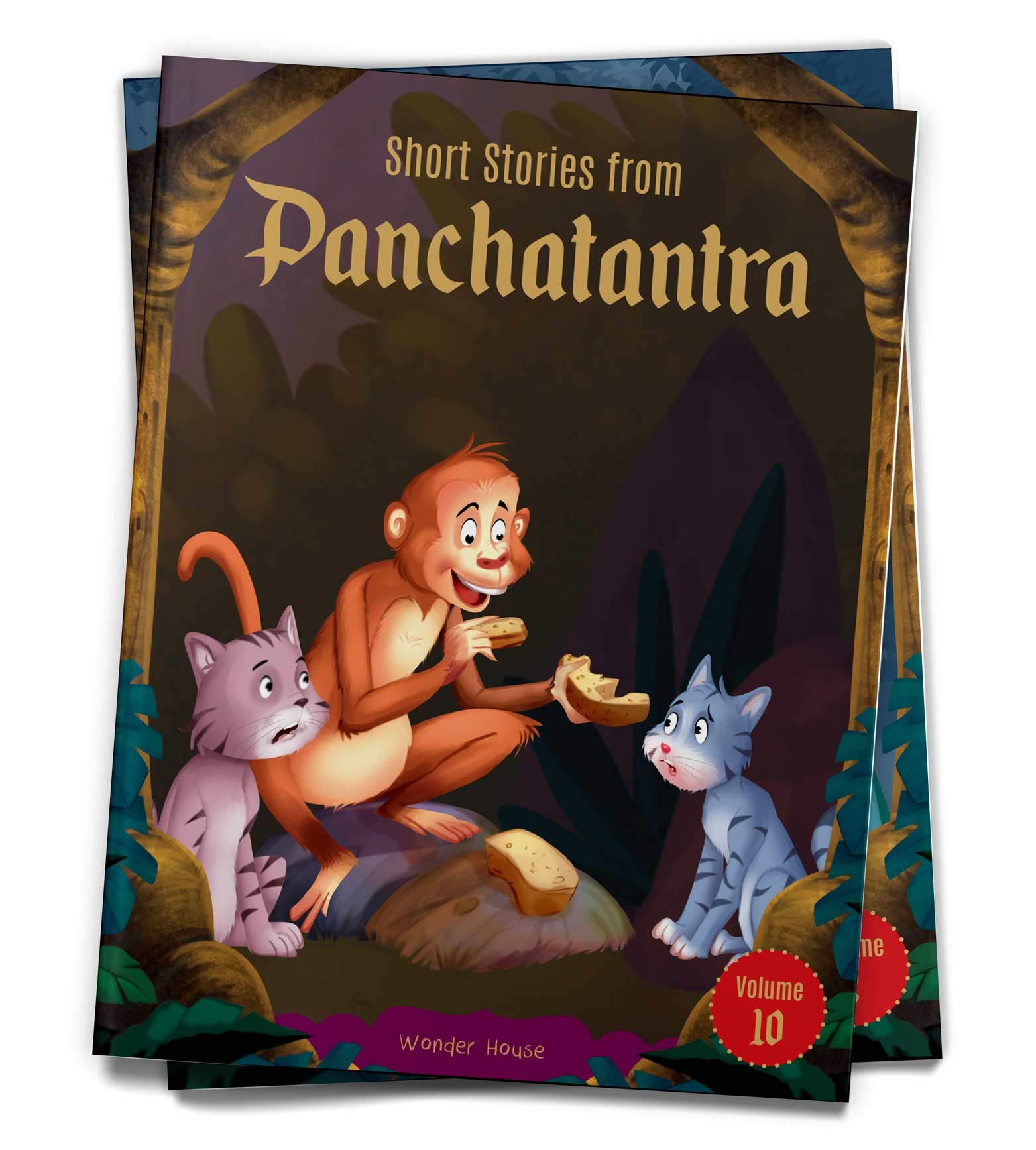 Wonder House Books Short Stories From Panchatantra - Volume 10: Abridged Illustrated Stories For Children (With Morals)