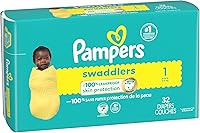 Vista 91 de Pampers Swaddlers - Pañales desechables ultra suaves para bebé talla 1, 164