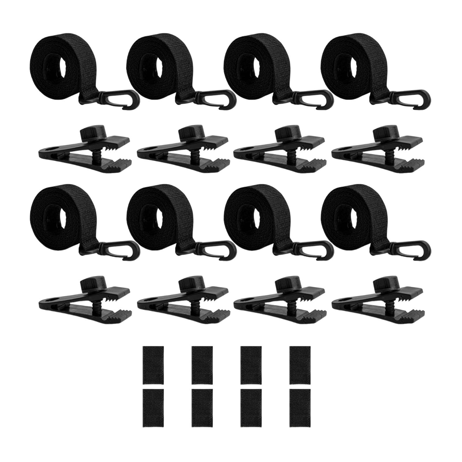Fenteer Kit de 8 Piezas de Fijación de Carrete para, Correas para de Piscina
