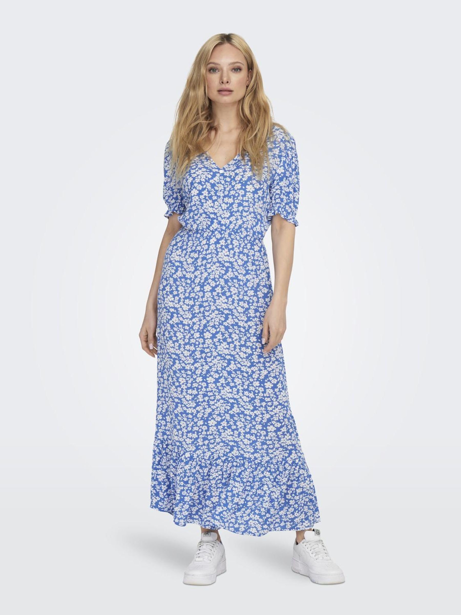 ONLY Female Kleid ONLCHIANTI Langes Kleid