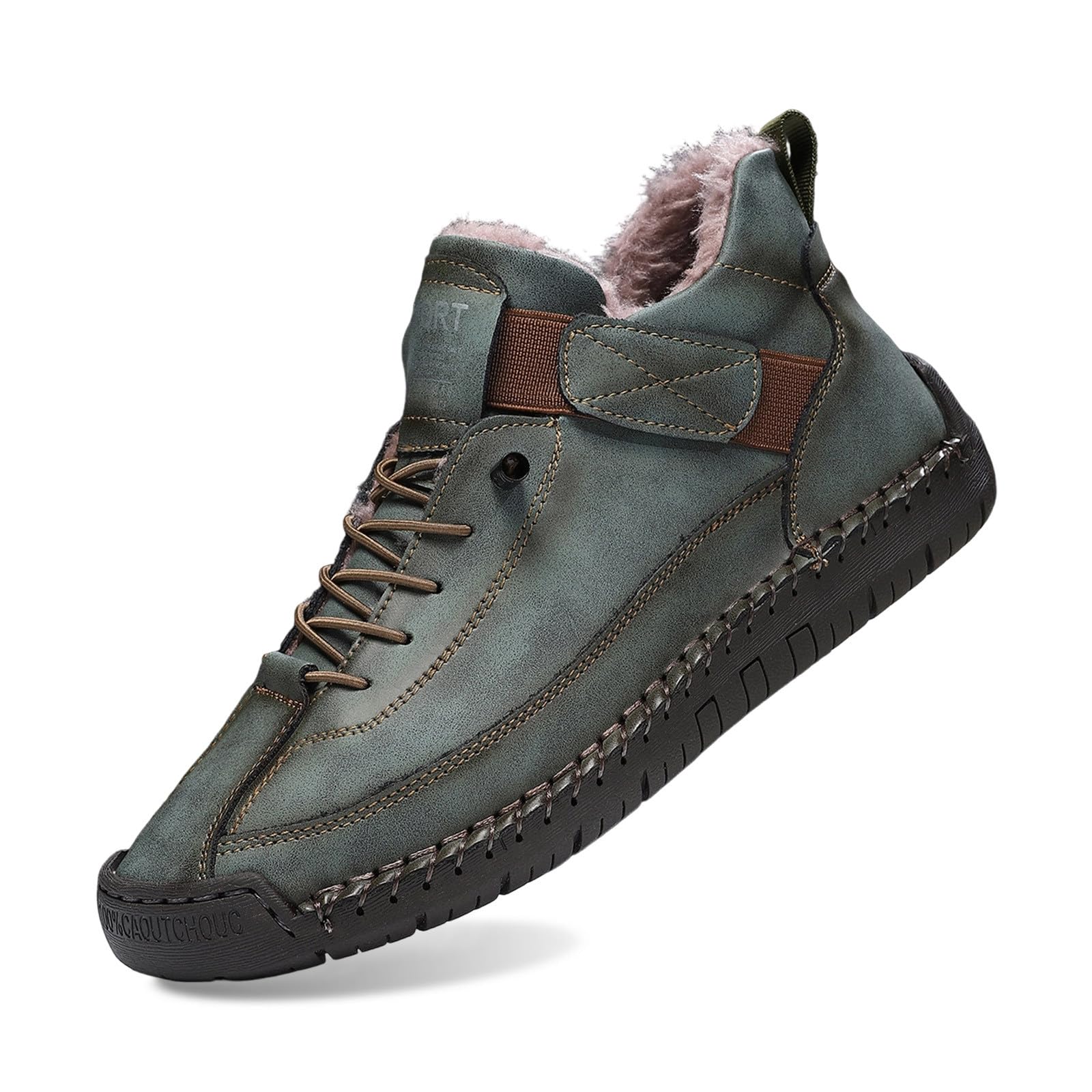 Zapatillas Elira, cómodas y con Buen Soporte. Calzado ergonómico ortopédico con Banda elástica Ajustable. Fáciles de Poner, Ideales para Senderismo, Camping y conducción. Color Blanco.