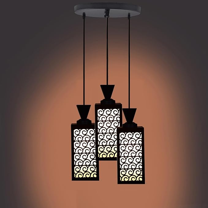 World All Fashion Contemporary LED Ceiling Lamp: Stylish Design, Dimmable Light, Simple Installation - Ideal for Living Rooms, Bedrooms, and Offices 64