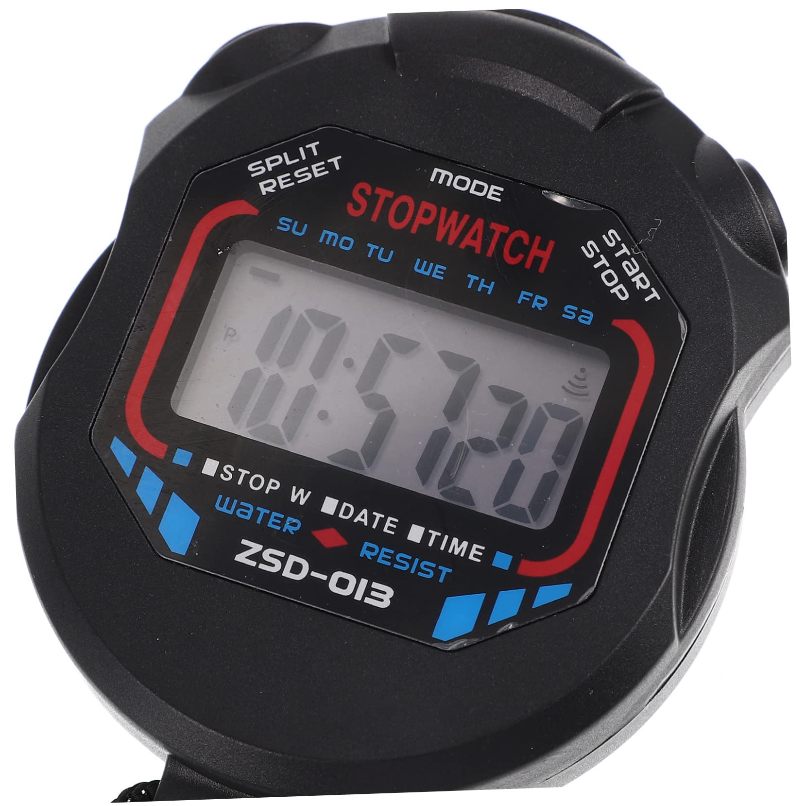 BESPORTBLE 12 Pièces chronomètre d'entraînement électronique Montre Rouge Calendrier minuteur chronomètre de Sport Montre chronomètre de Sable l'horloge Accessoires Réveil