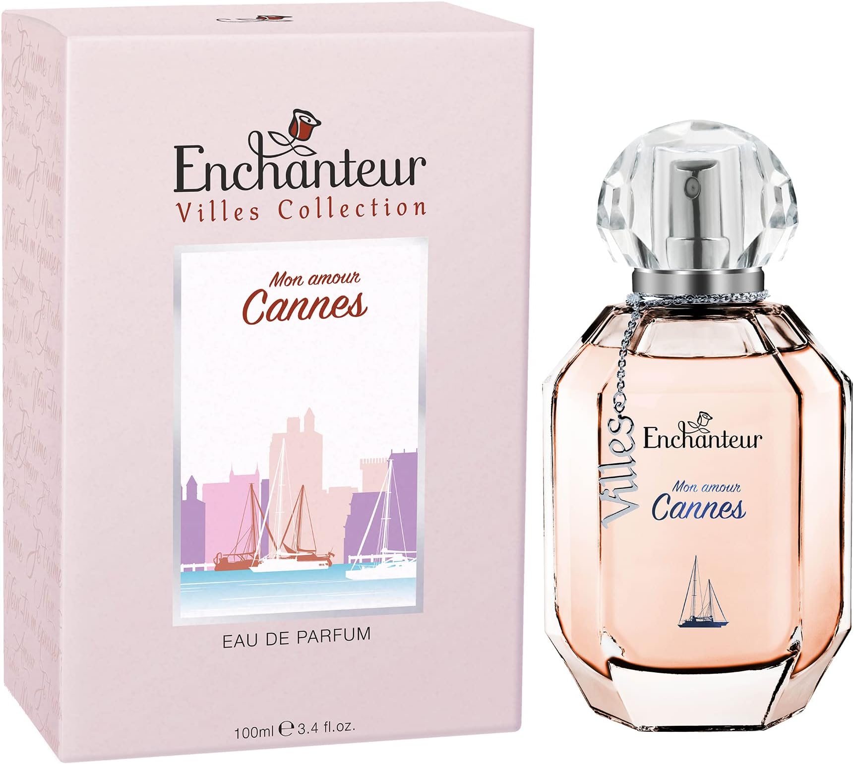 EnchantEUr Villes Cannes Perfume For Women - Eau De Parfum, 100 ML | Exquisite Fragrance