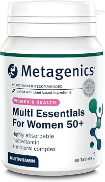 Metagenics Multi Essentials for Women 50+ Multivitamin and Mineral Formula with Botanicals - 60 Tablets