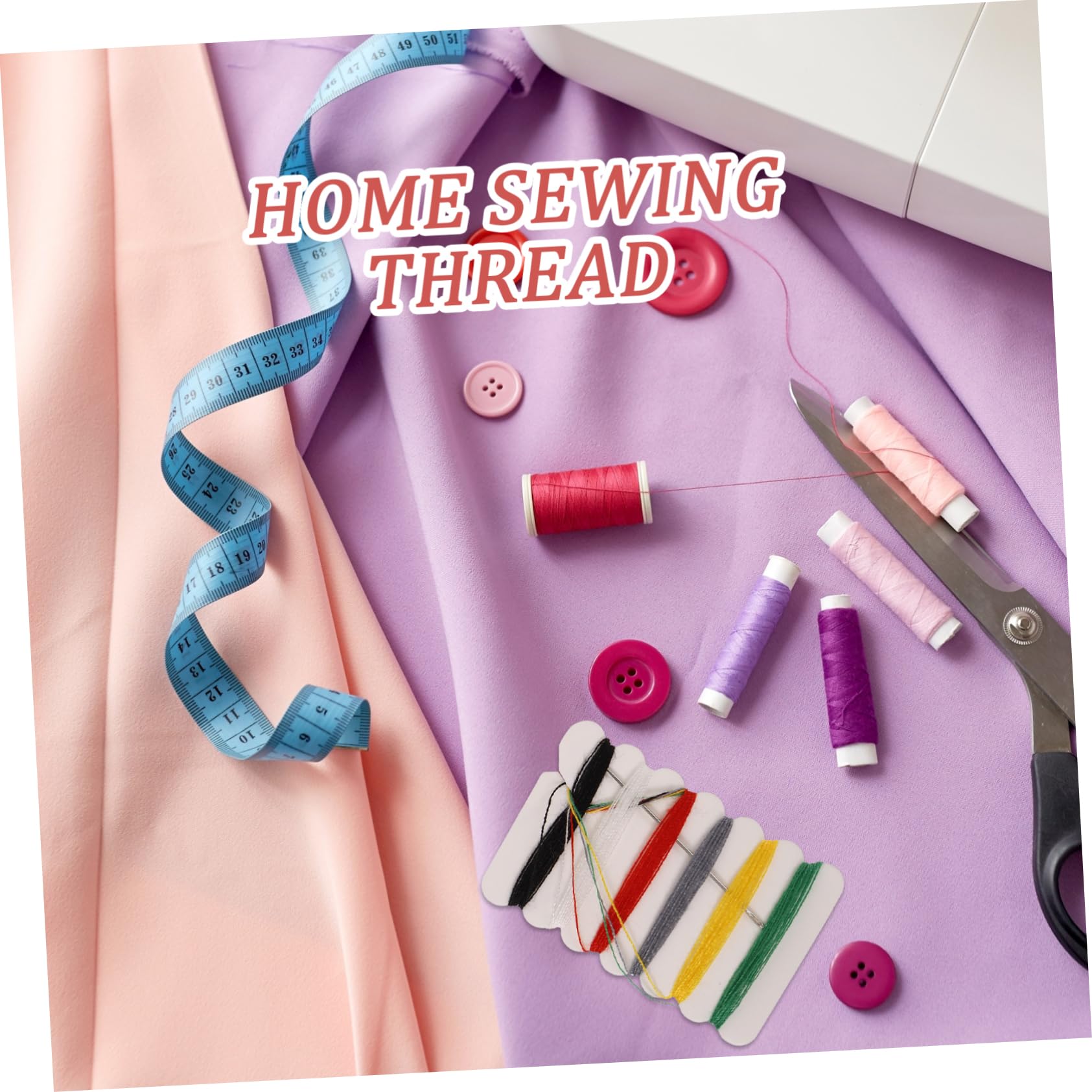 Kit da Cucito per Principianti 100 Pezzi, Set Portatile Multifunzionale | Ago, Bottone e Spilli Inclusi, per Riparazioni di Abiti, Uso Domestico e Viaggio Colore Casuale