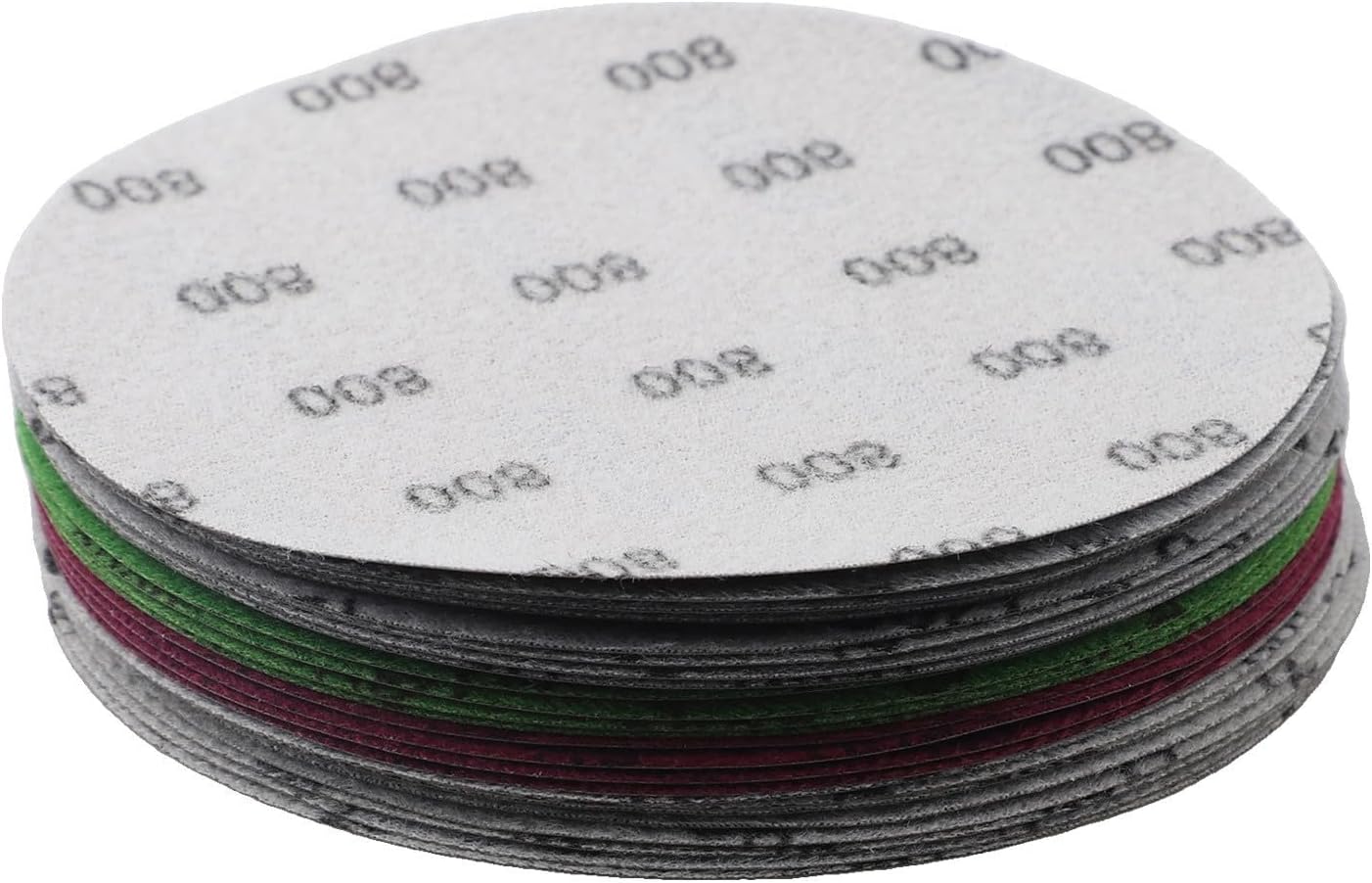 High Performance 24pcs Sanding Discs for For woodworking, Wet Dry Use, 800 5000 Grit Silicon Carbide for Superior Sanding