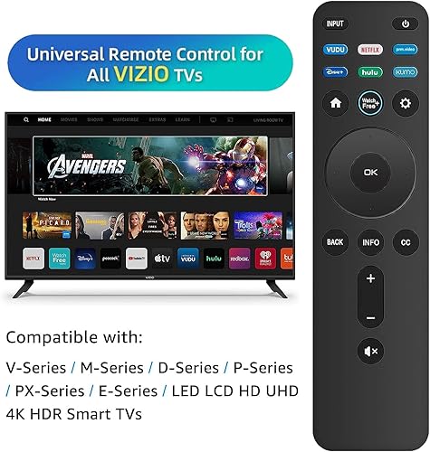 Miniatura 2 de Mando a distancia universal XRT260 para todos los televisores inteligentes VIZIO Smartcast D-Series M-Series P-Series V XRT140 XRT136 Reemplazo