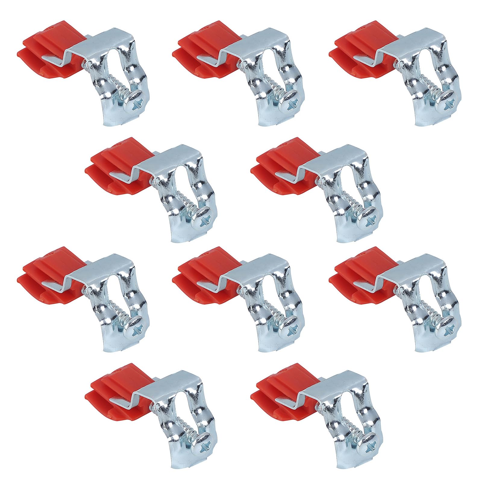 MHYMX Sink Fixing Clips 10 PCS Undermount Sink Brackets Kitchen Sink Mounting Kit Adjustable Installation Repair Hardware Clips Arc Shaped Fastener Support