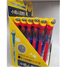 Mikro Sevimli Minion Fig rl  0.7 Versatil U lu Kalem, K rm z