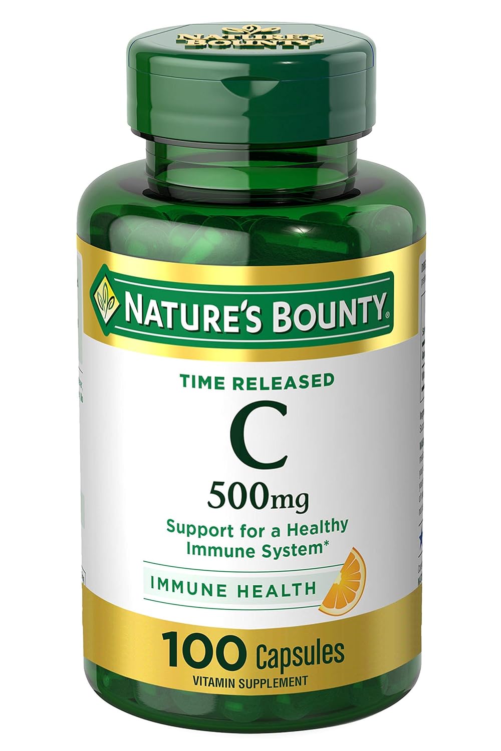 Vitamin C 50mg, Immune Support, 500mg- 100 Ct.