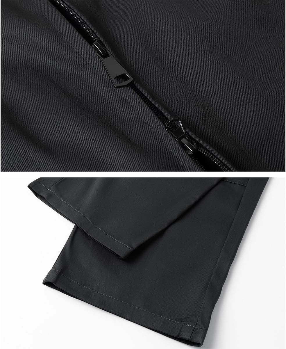 Men's Coveralls Mechanic Work Jumpsuit Multi Pockets Overalls Long Sleeve Workwear Coverall - Image 7