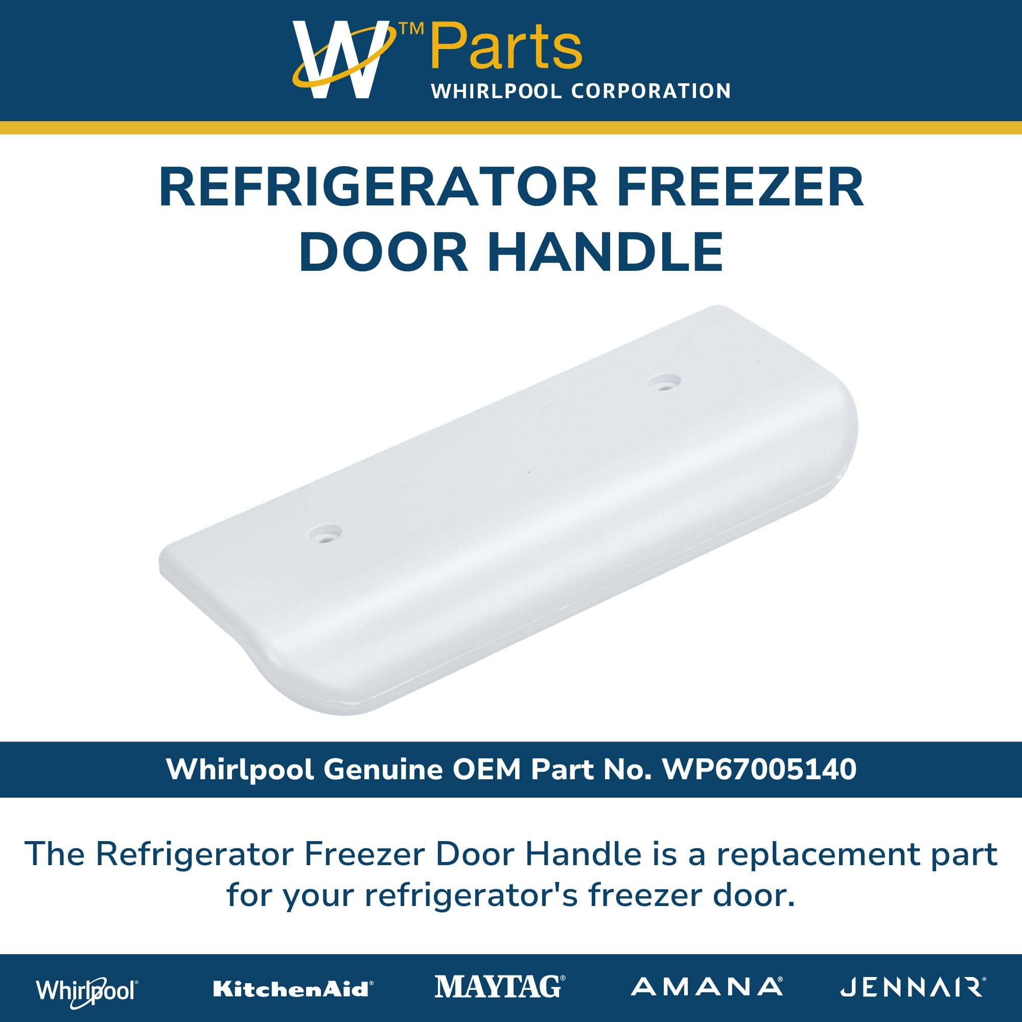 Amazon.com: Whirlpool WP67005140 Genuine OEM Refrigerator Freezer