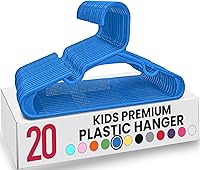 Vista 36 de Utopia Home Paquete de 20 Perchas para Niños - Perchas de Plástico para Bebé de 11.5 Pulgadas para Armario - Perchas para Niños para Ropa y Percha